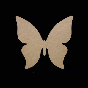 Butterfly wood shape, Butterfly cutout, Unfinished wooden craft shapes, Free standing wooden shapes - Butterfly