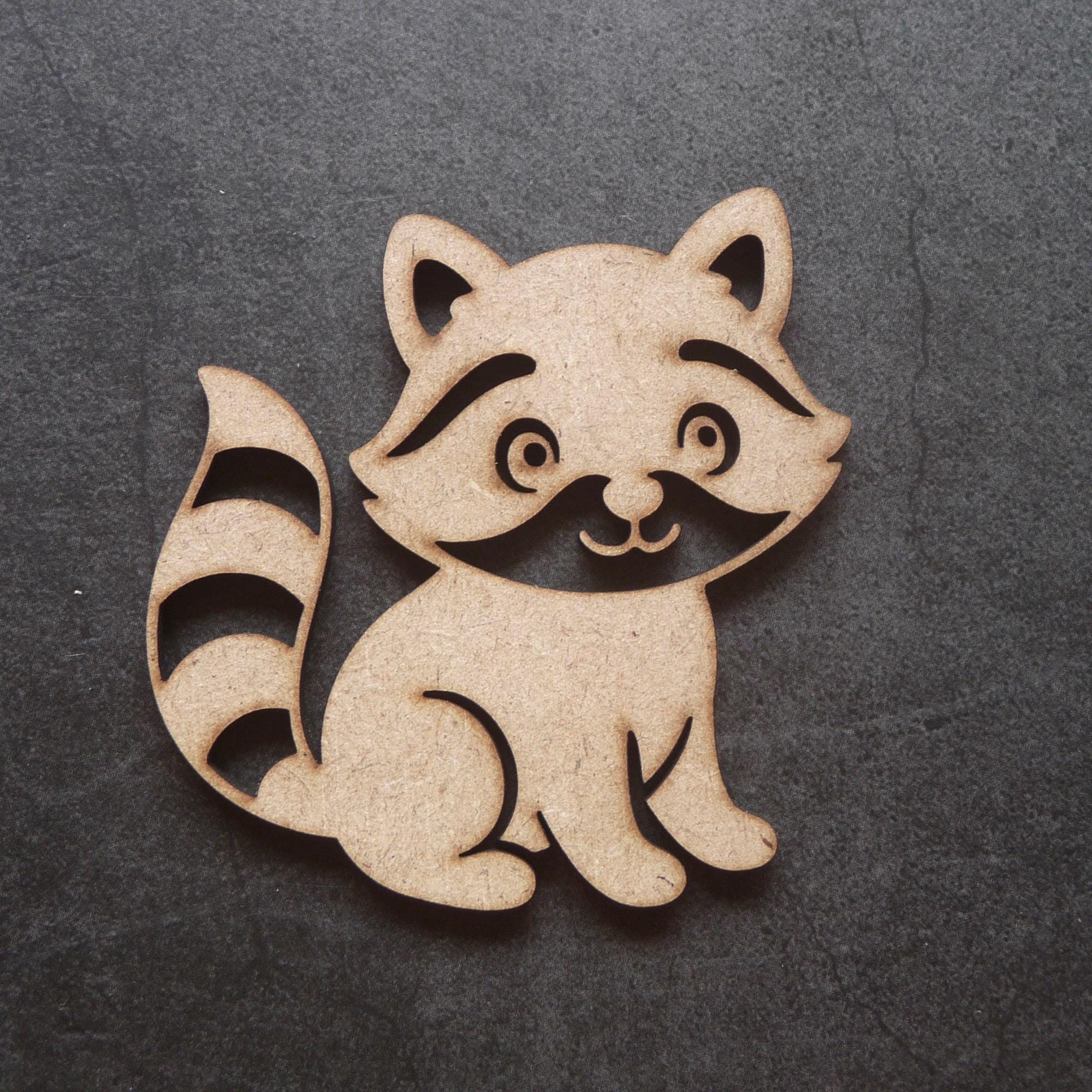 Mdf Animals Woodland Animal Wood Cutouts, Paintable MDF Animal Shapes, Craft Blank ...