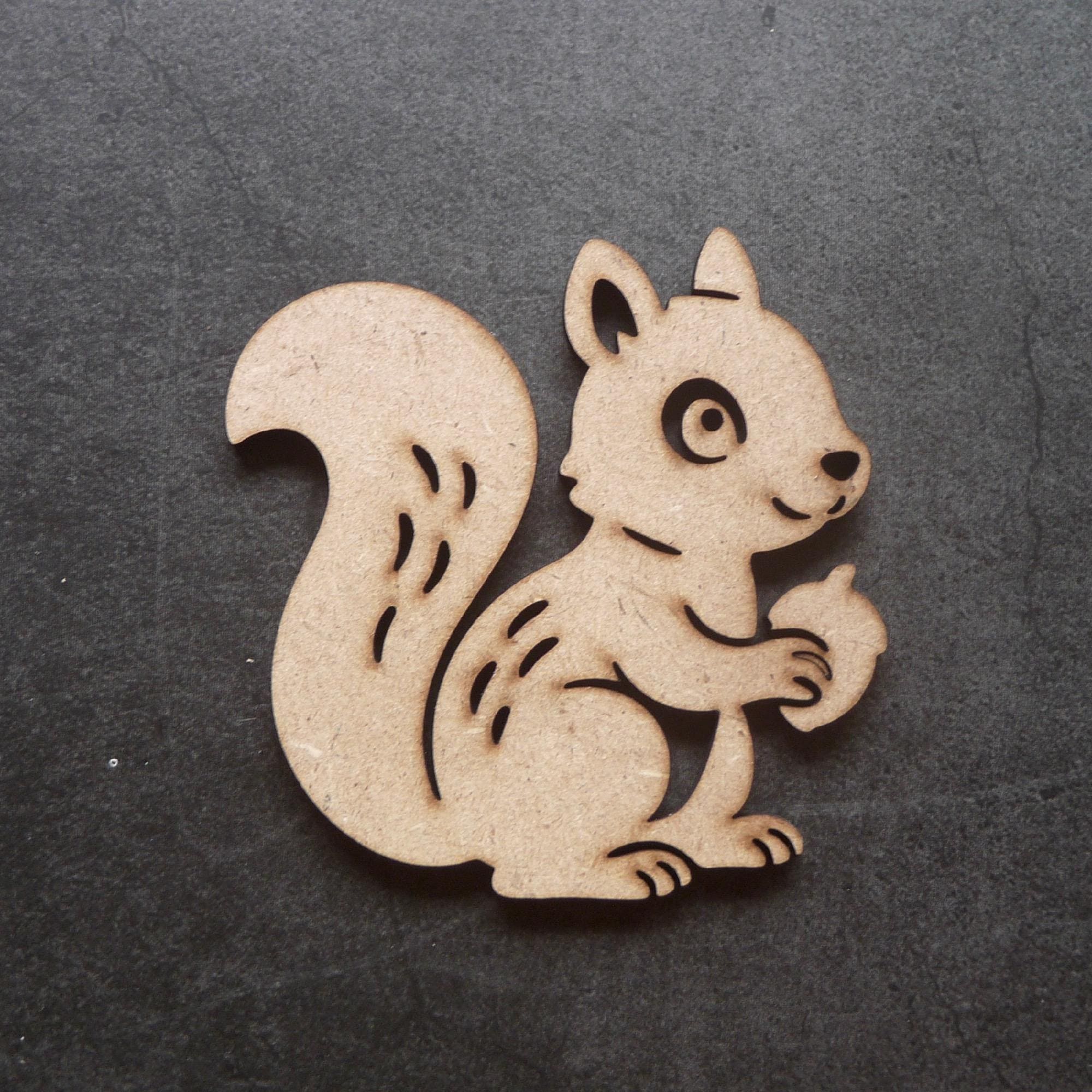 Mdf Animals Woodland Animal Wood Cutouts, Paintable MDF Animal Shapes, Craft Blank ...
