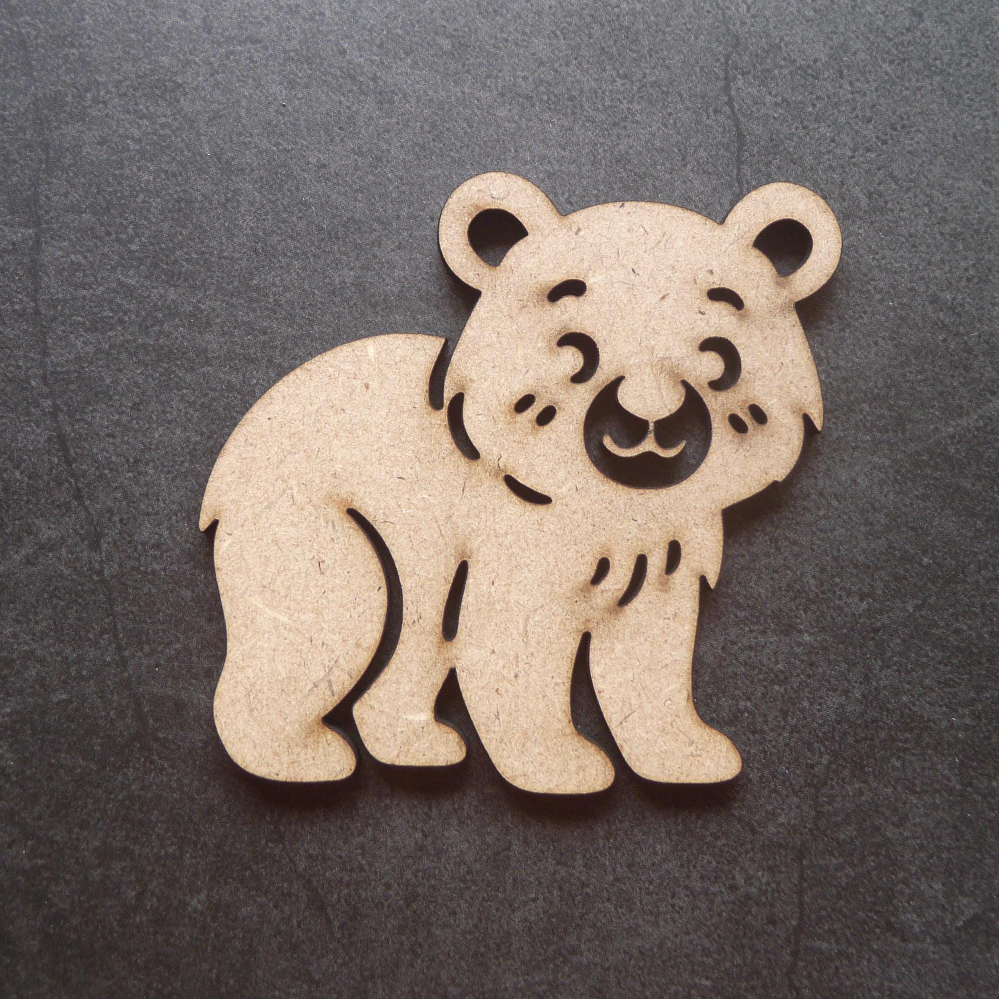 Mdf Animals Woodland Animal Wood Cutouts, Paintable MDF Animal Shapes, Craft Blank ...