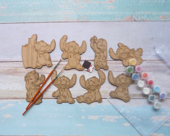 Lilo and Stitch craft kits, DIY Lilo and Stitch painting sets, Gifts for kids, Kids painting sets, Kids birthday party.