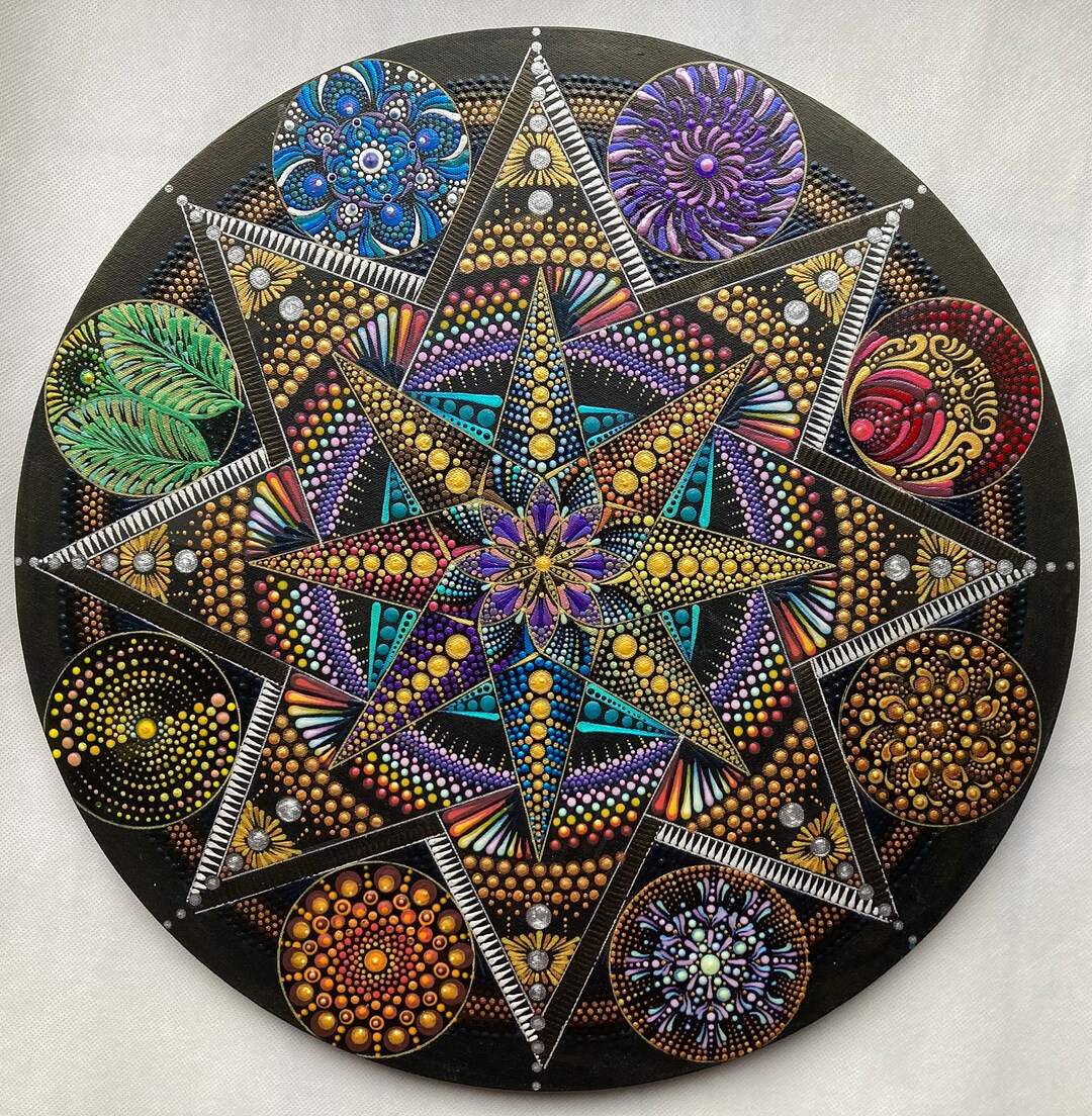 Mandala of Elements and Flows Etsy
