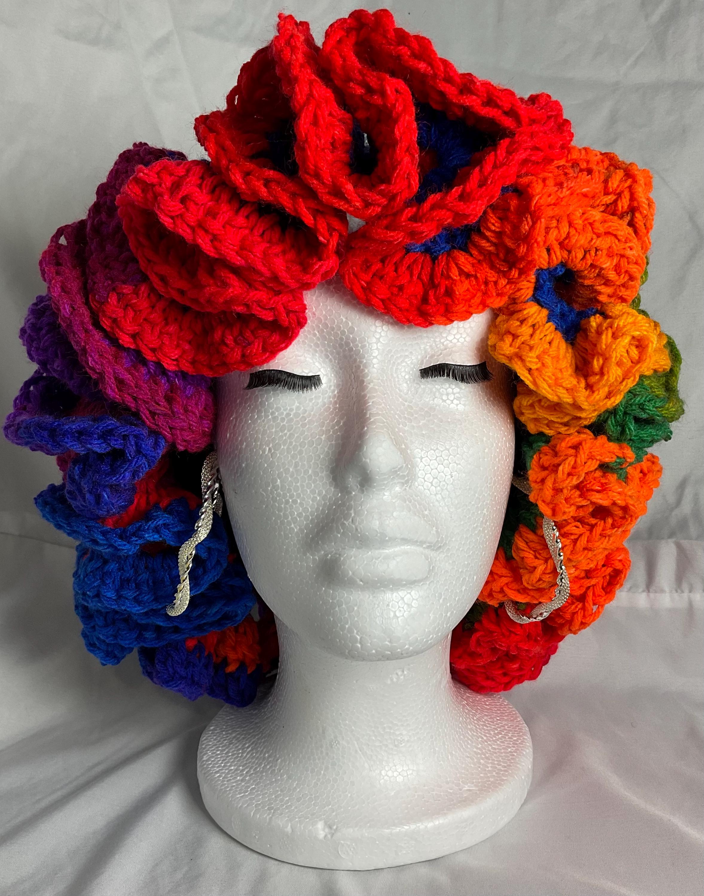 Cute Crochet Ruffle Hats