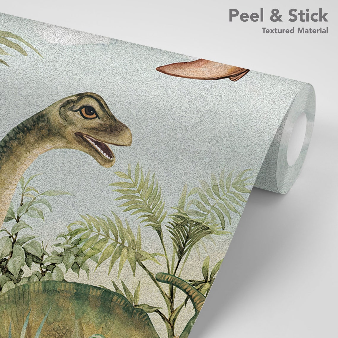 Dinosaur Wallpaper Dino Wall Mural Peel and Stick and | Etsy
