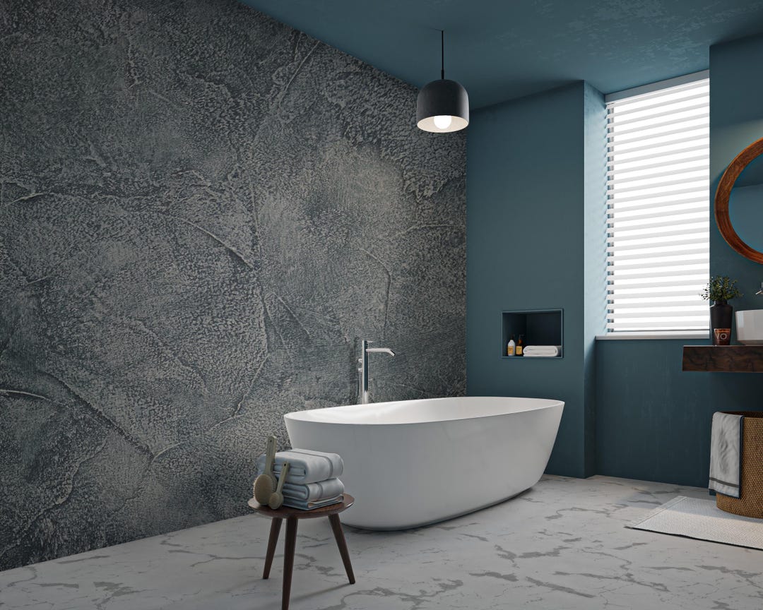 Faux Stone Look Wallpaper photo