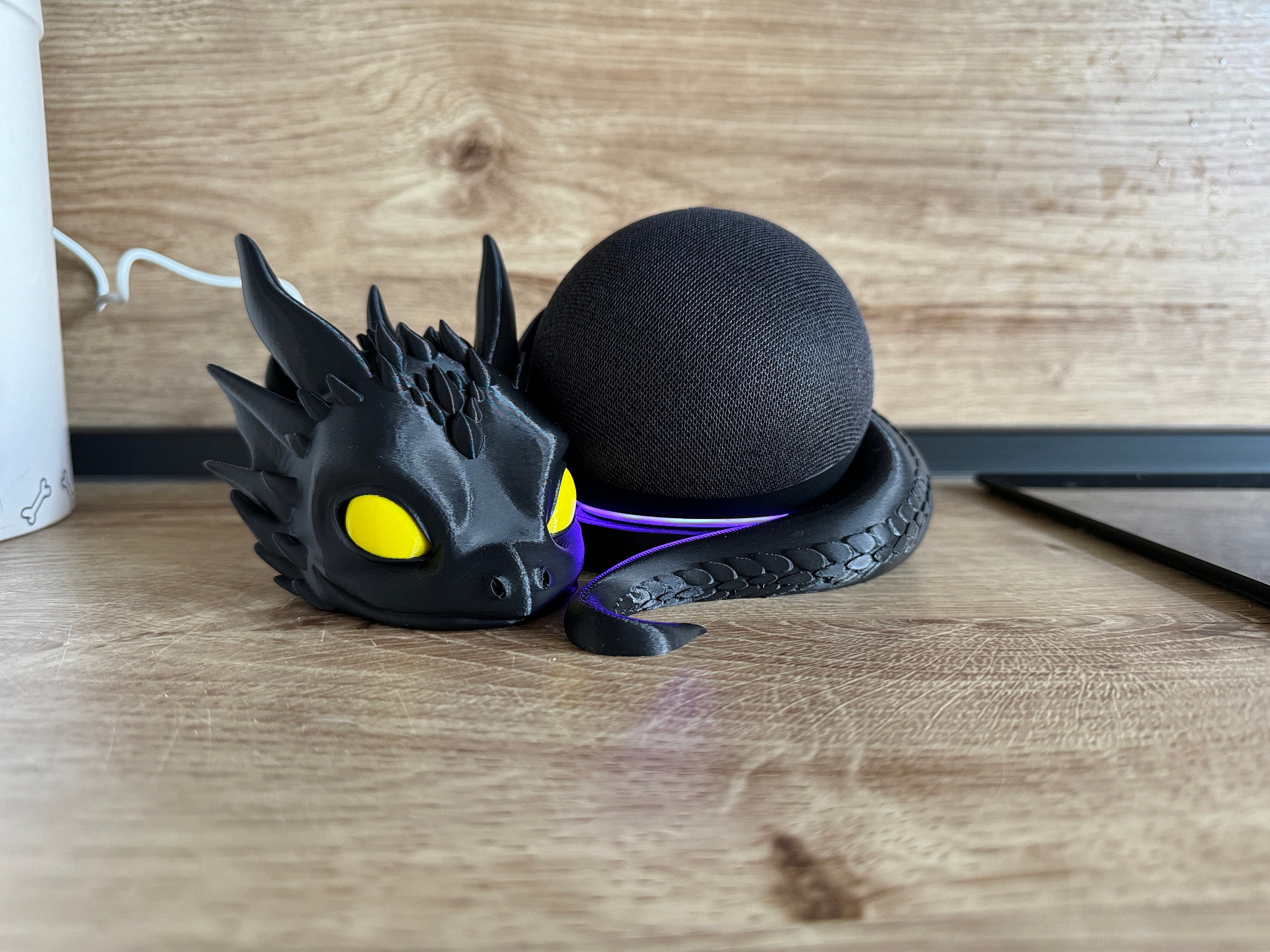 Costume Wizard Dragon Stand For Echo Dot 4th/5th Gen, 3D