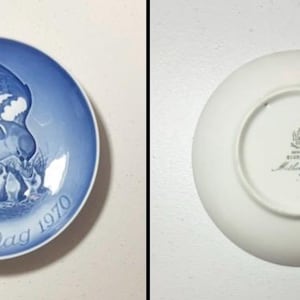 Vintage Bing & Grondahl Danish Porcelain Mother&#39;s Day plates