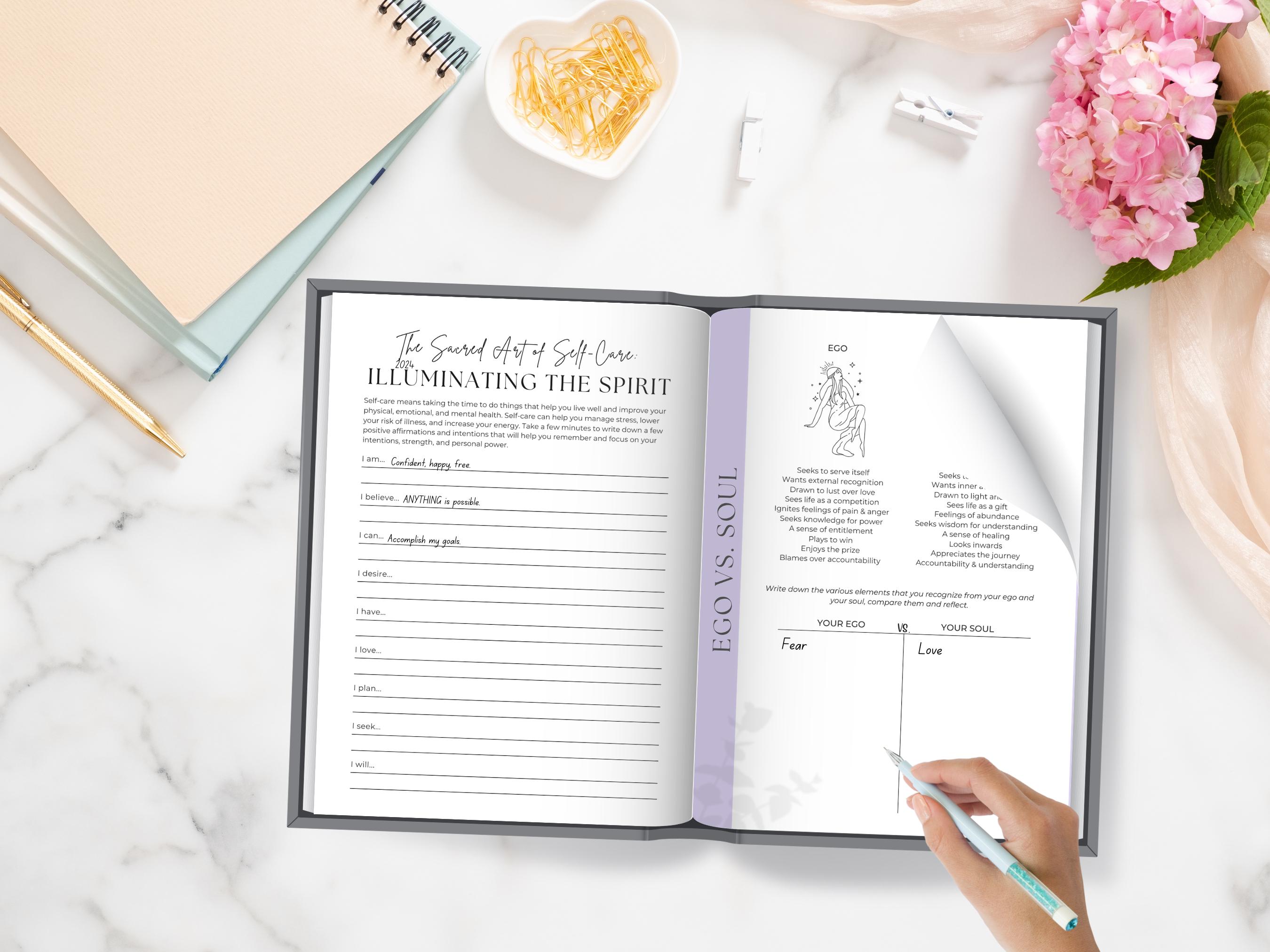 Spiritual Awakening Workbook, Self-care & Healing Guide (PDF) - Etsy