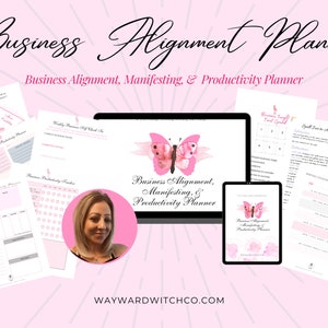 Business Planner, Manifestation Journal, Success Journal, Success Spells, Business Witchery Journal, Business Planner