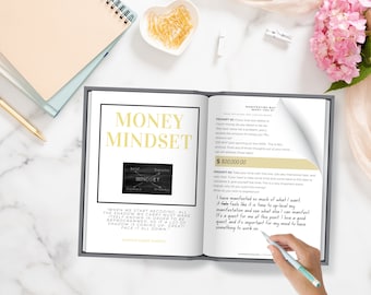 Manifestation Guidebook, Fülle Mindset Training (PDF Download)