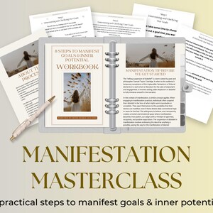 Manifestation Masterclass, Manifestation Workshop, Manifestation Blueprint, How To Manifest, Manifestation Guide