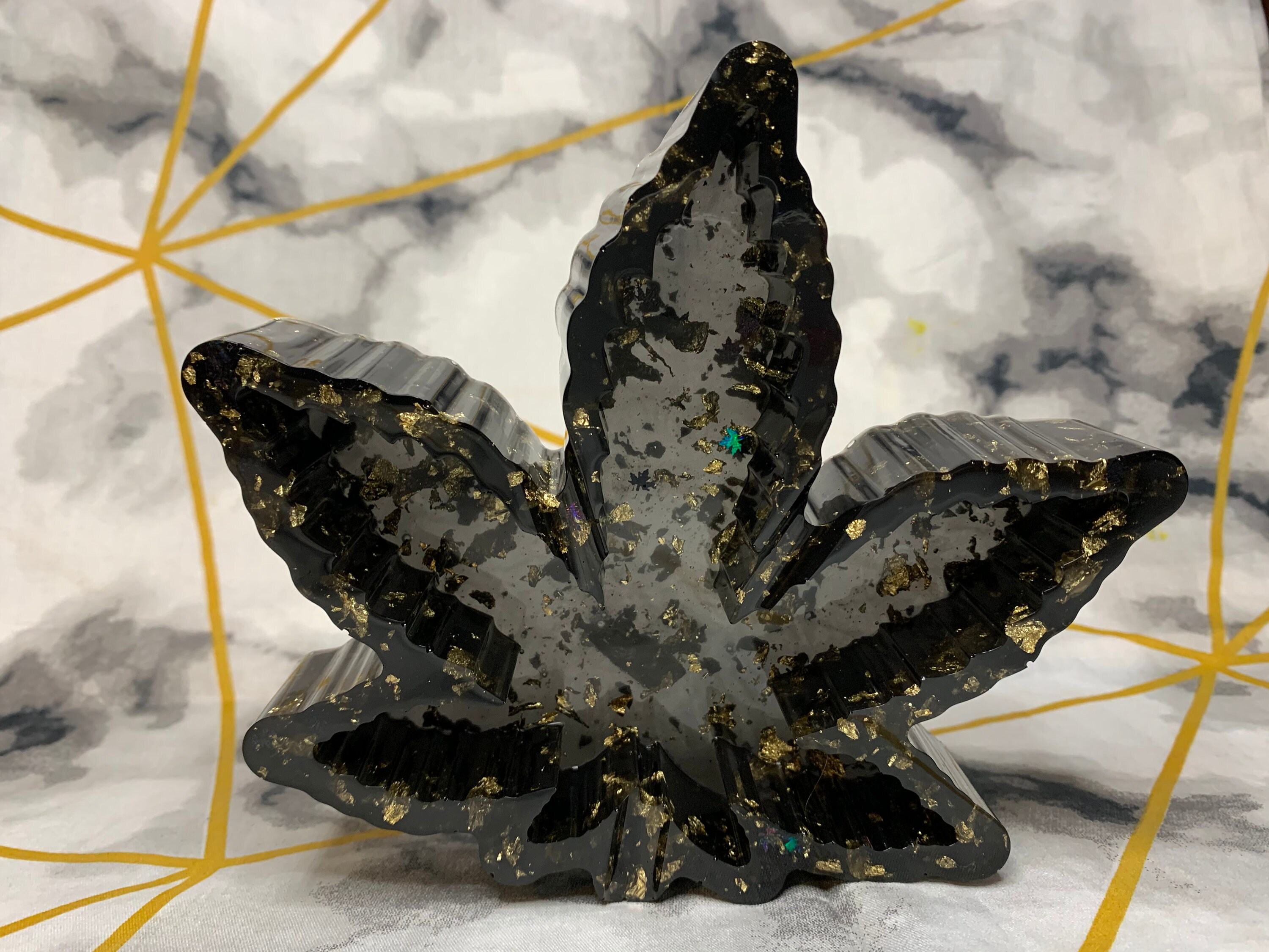 Pot Leaf Ashtray Etsy