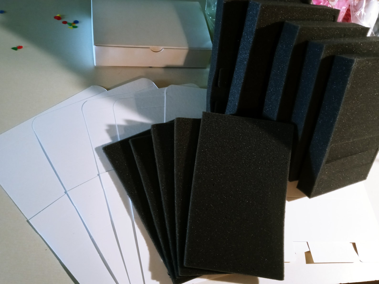 Boxes w/ foam dividers for 1 oz bottles with flat lid or Etsy