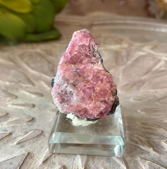 Beautiful Pink High Quality Rhodochrosite with Quartz, Crystal, Gemstone