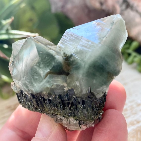 Stunning Himalayan Quartz with Chlorite and Epidote