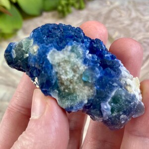 Blueberry Fluorite Specimen