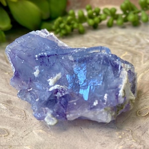 Rare High Quality YGX Blue Fluorite Specimen, Fluorite Crystal, Blue Yaogangxian Fluorite
