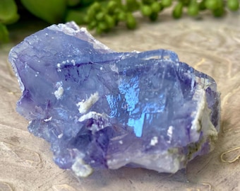 Rare High Quality YGX Blue Fluorite Specimen, Fluorite Crystal, Blue Yaogangxian Fluorite