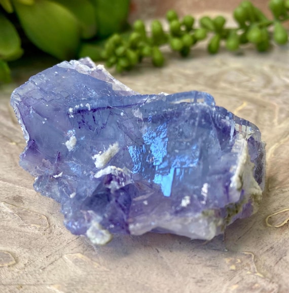 Rare High Quality YGX Blue Fluorite Specimen, Fluorite Crystal, Blue Yaogangxian Fluorite