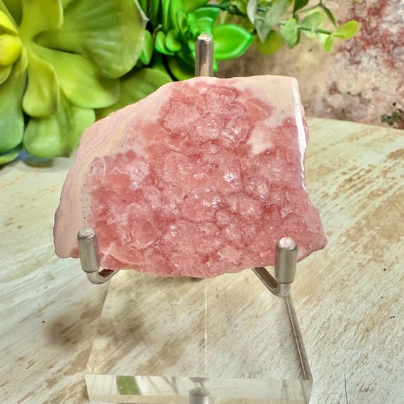 Natural Rhodochrosite Slab, Crystal Slab