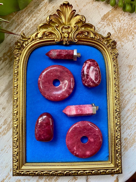 Rare Thilite Pendants, Doughnuts, and Nuggets for Crystal Jewlery