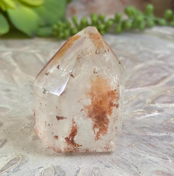 Quartz With Hematite Inclusions