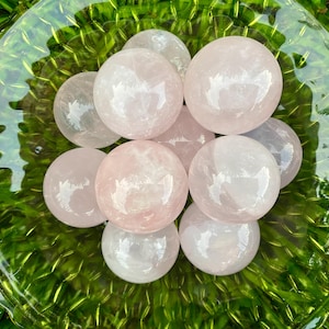 Beautiful Small Rose Quartz Sphere