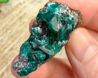 Rare Natural Dioptase Specimen, Dioptase Crystal