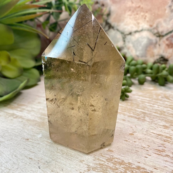 Beautiful Citrine with Stunning Rutile