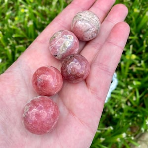 Mini Rhodochrosite Sphere