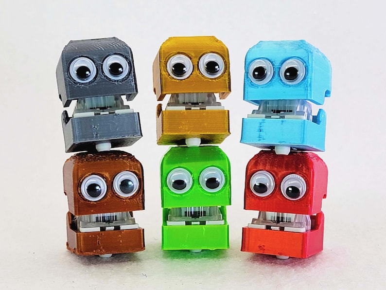 Robot Head Fidget Switch Fidget Key Stim Toy Fidget Toy - Etsy