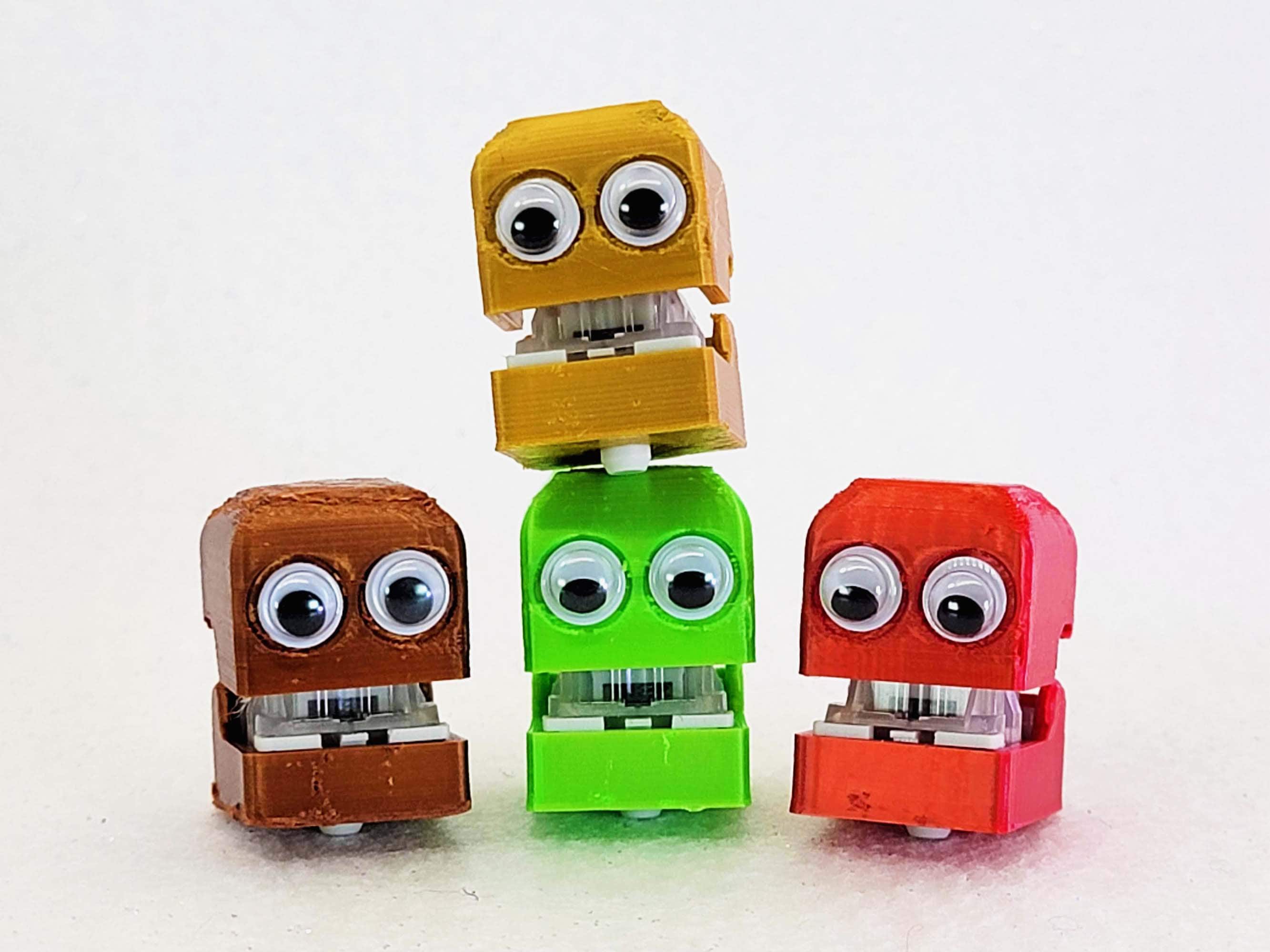 Robot Head Fidget Switch Fidget Key Stim Toy Fidget Toy Desk Toy