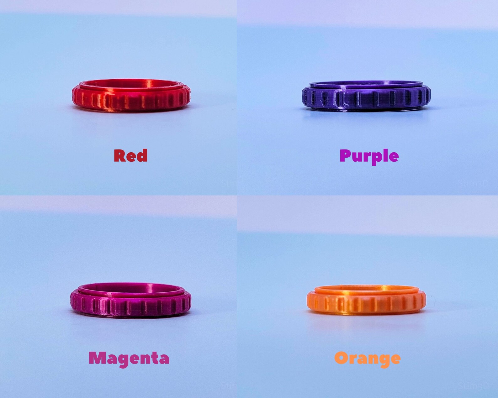 Fidget Ring Spinner Affordable Fidget Rings Colorful Etsy