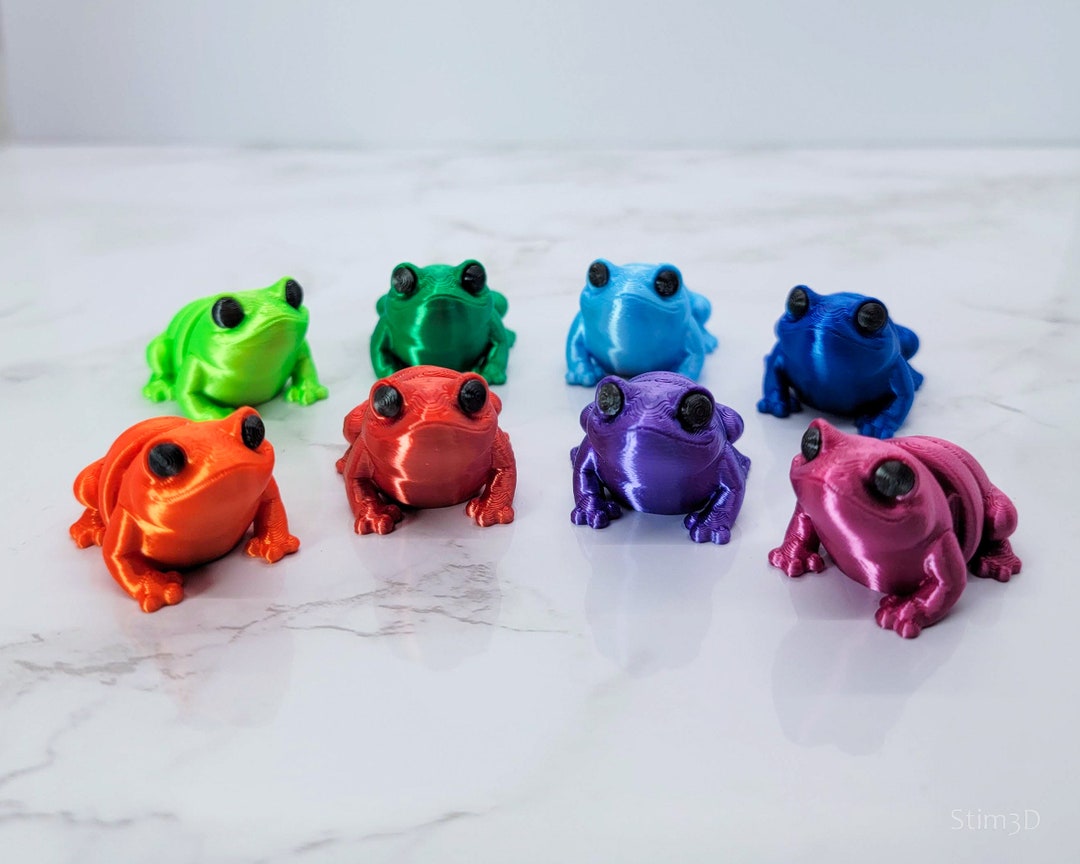 Custom Color Fidget Frogs Fidget Toys, Articulated Sensory Toy ...