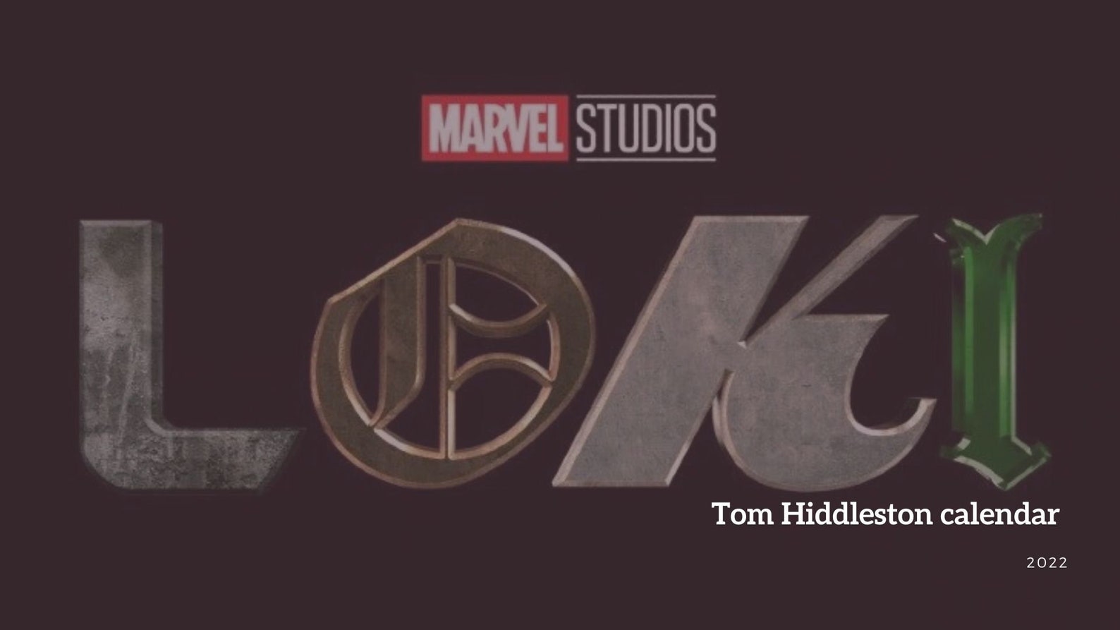 Tom Hiddleston/ Loki calendar with his quotes 2022. pdf | Etsy