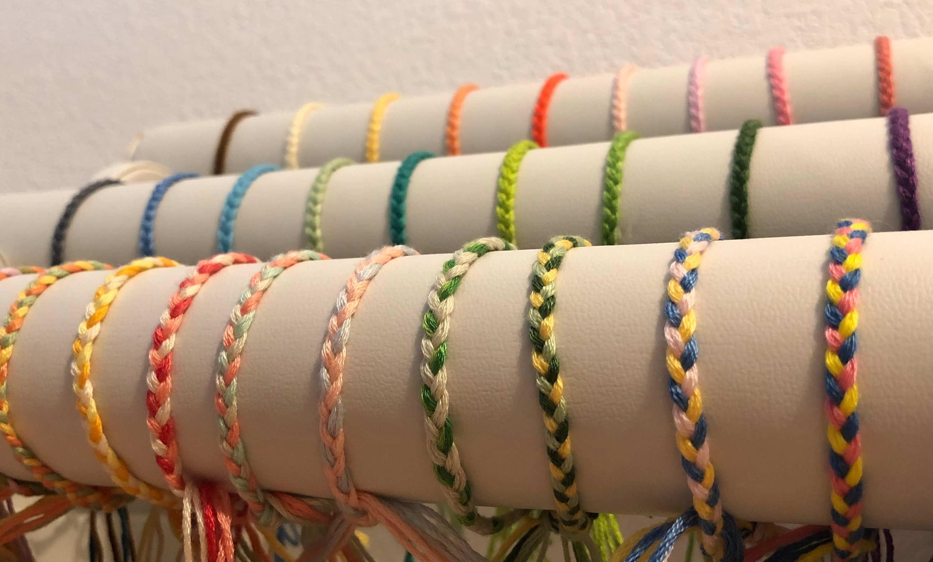 Sangle corde tressee multicolore 18mm en coton / Sangles en coton  bandoulières anses de sac, ceintures, cabas, besaces -  France