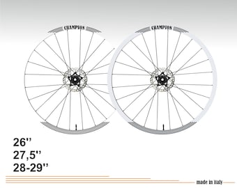 Fahrradfelgenaufkleber 26'' - 27,5'' - 28-29'' Zoll Fahrradrad MTB Fahrradaufkleber Felgen MTB Mountainbike Fahrrad B0027