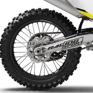 DualColorStampe Adesivi Compatibili con Husqvarna forcellone copertura forcella motorbike motocross COD.M0109