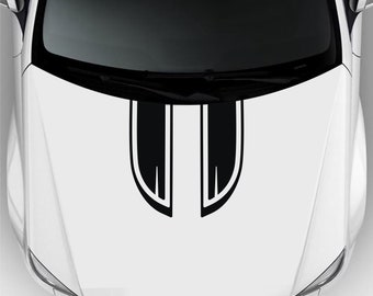 Car Adhesive Strips Hood Stickers UNIVERSAL Stripes, car hood decoration stickers, car tuning stripe stickers 0278