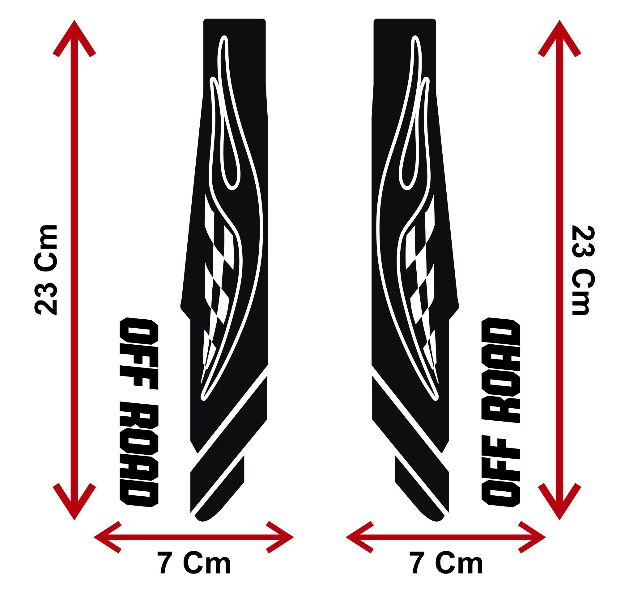 Per VOODOO adesivi per decalcomanie per telaio bici in