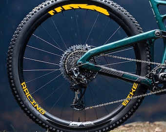 Autocollants pour jantes de vélo VTT 26'' - 27,5'' - 28-29'' (code B0198)