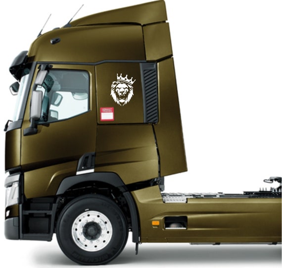 Aufkleber kompatibel mit Scania Iveco Man Daf Volvo für LKW