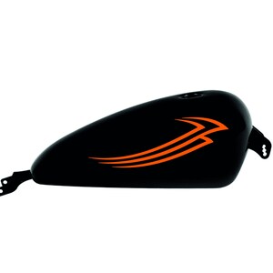 Adesivi Compatibili con Harley-Davidson serbatoio DX-SX accessori stickers Moto Motorbike Tribale COD.M0260