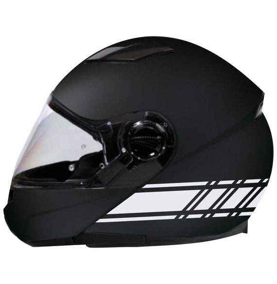 Como personalizar el casco de tu moto full calcomanías 