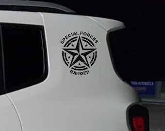 JEEP RENEGADE off-road side stickers off road military star Stickers Auto Decal 4X4 car decoration 0391