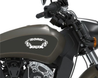 Stickers Compatible with Indian motorcycle tank DX-SX stickers Moto Motorbike COD.M0269