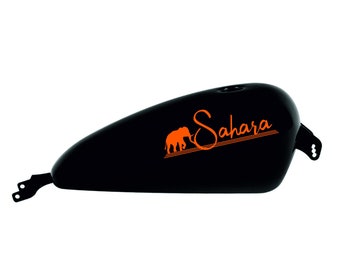 Stickers Compatible with Harley-Davidson Sahara Elephants tank DX-SX stickers Motorcycle Motorbike COD.M0231