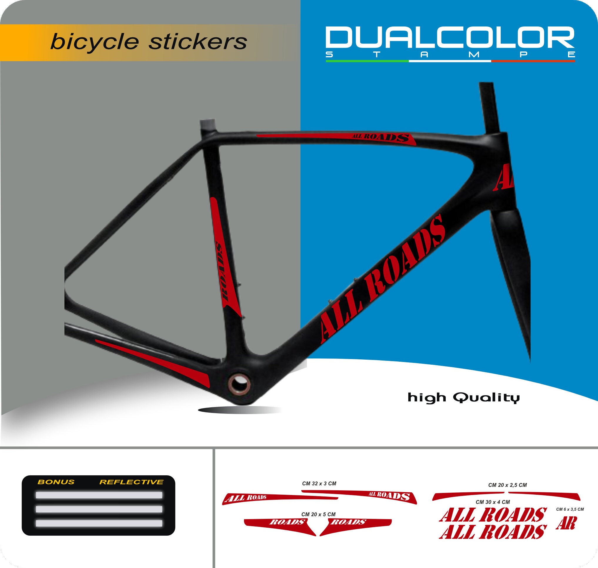 Adesivi Per Telaio Bici - Kit 8 Pezzi In Vinile, Design Sportivo, Facili Da Applicare