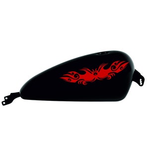 Adesivi Compatibili con Harley-Davidson Tribale Farfalla serbatoio DX-SX stickers Moto Motorbike COD.M0229