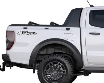 ADHESIVES For pickup 4x4 intercooler(2 pcs right-left) FUORISTRADA accessories stickers decal car COD.0137